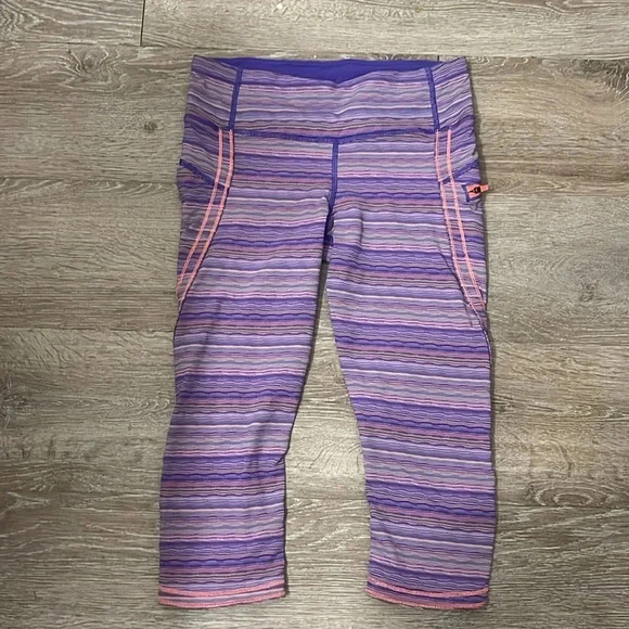 Lululemon Run Top Speed Crop Space Dye Sz 6 - Picture 5 of 8